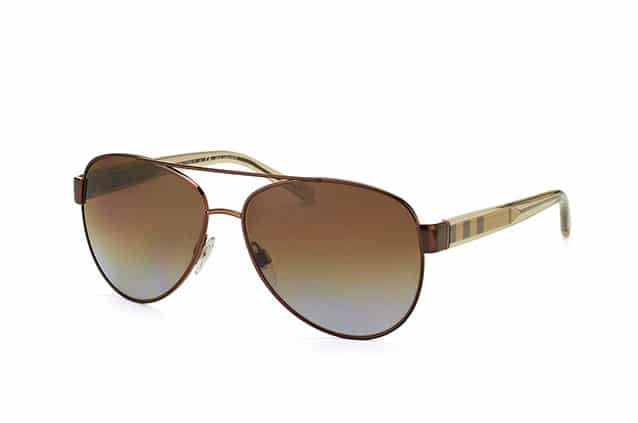 Burberry BE 3084 1212 / T5 marron / rayé camel