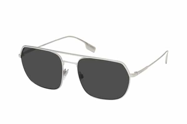 Lunettes de soleil Burberry BE 3117 100587 Argent