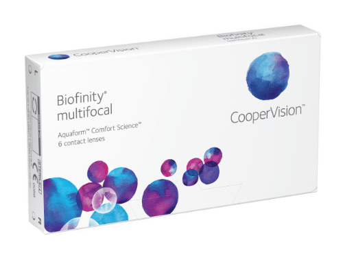 Verres correcteurs Biofinity Multifocal D Boîte de 6