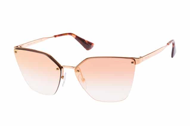 Lunettes de soleil Prada PR 68TS SVFAD2 or rose