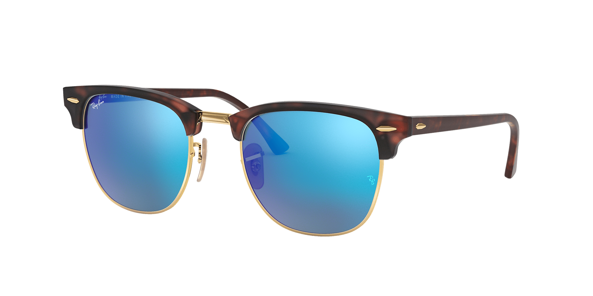 Ray-Ban RB3016 CLUBMASTER FLASH LENTILLES